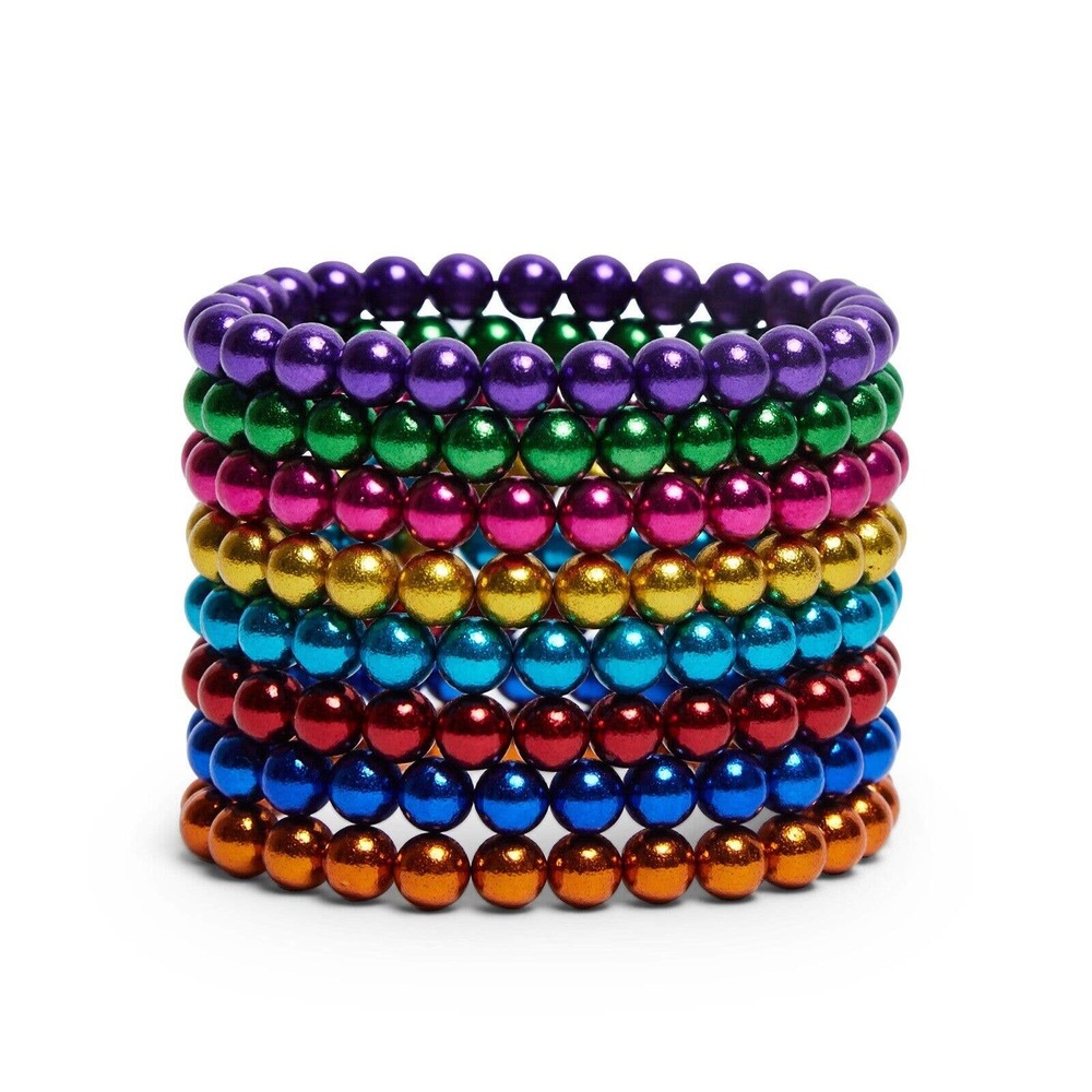 Magnetic Marvels: 216 Multicolored Balls for Creative Fun - Ages 8+ - Picture 4 of 7
